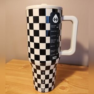 HydroJug Traveler 40oz Aubrie Checkered NWT